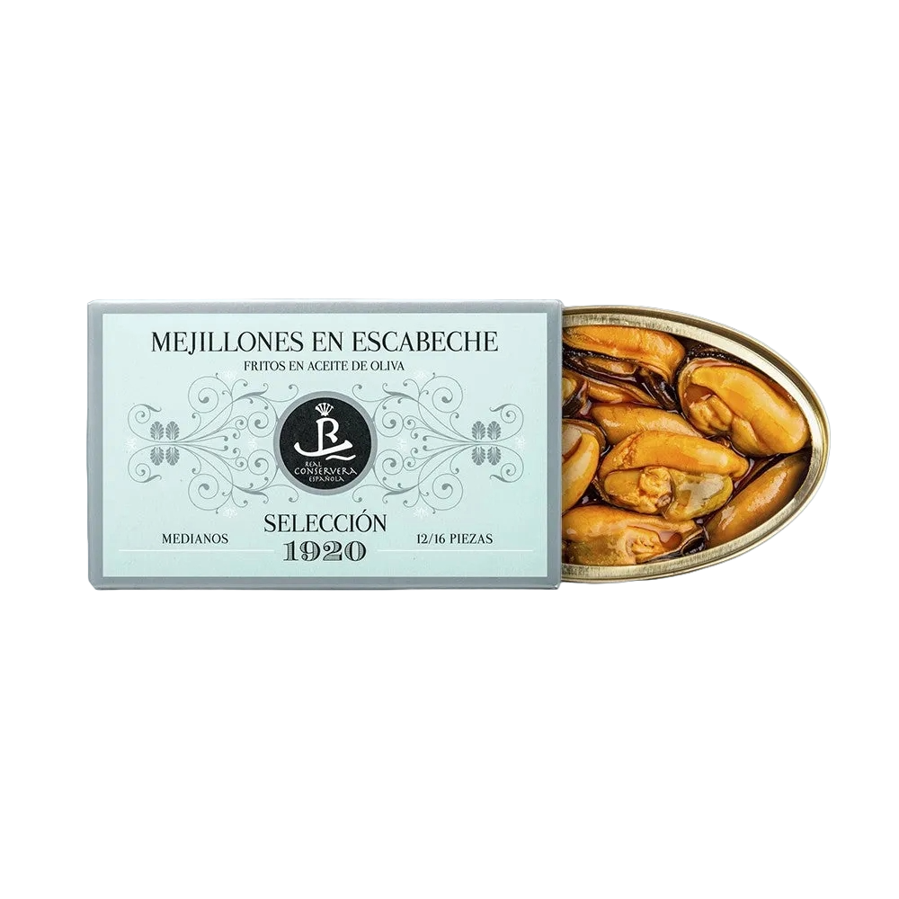 Real Conservera - Moules frites en escabèche – Sélection 1920