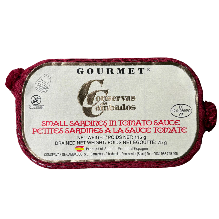 Conservas Cambados Gourmet - Small Sardines in Tomato Sauce