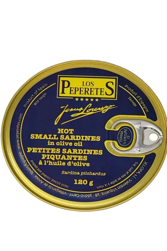 Los Peperetes - Petite Sardines Piquantes à l'huile d'olive