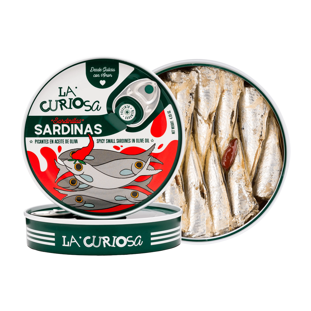 La Curiosa - Sardines à l'huile d'olive épicées