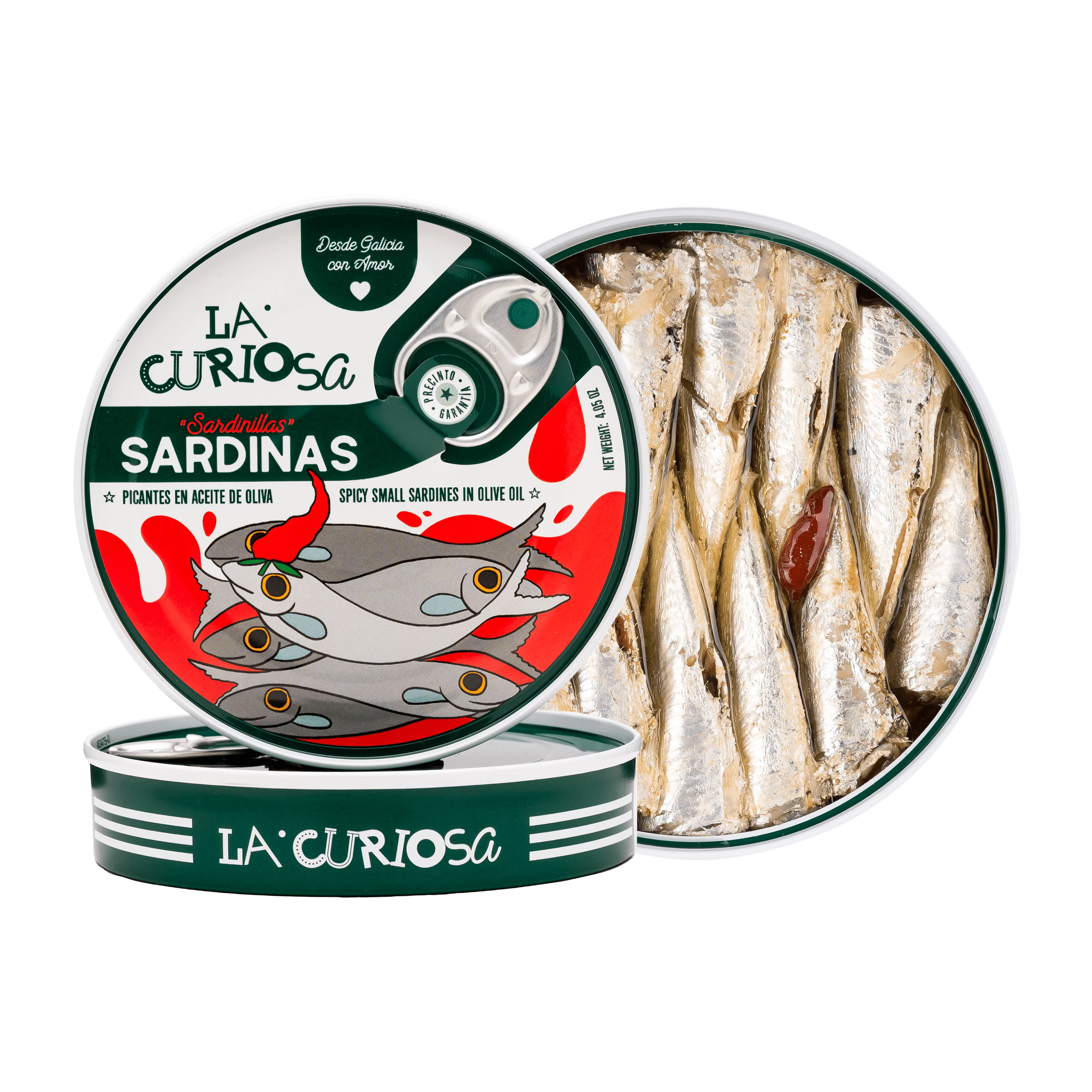 La Curiosa - Sardines à l'huile d'olive épicées