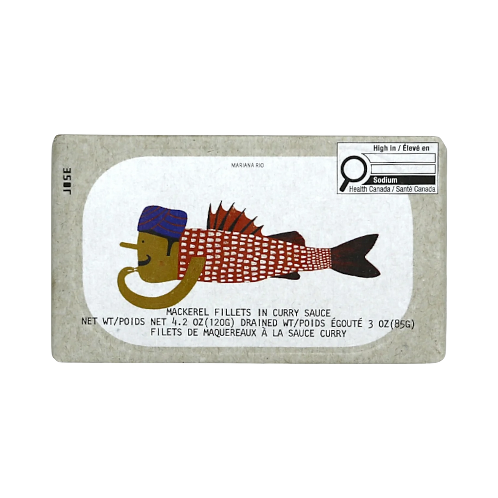 Jose Gourmet - Filets de maquereau au curry