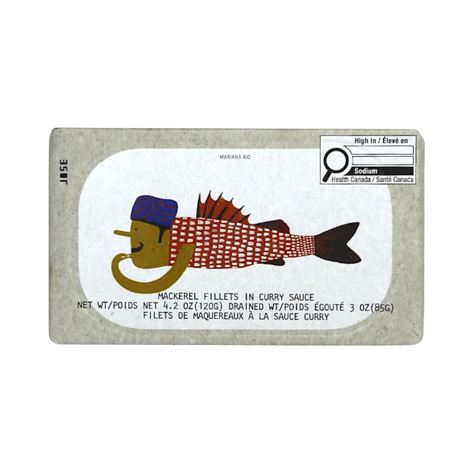 Jose Gourmet - Filets de maquereau au curry