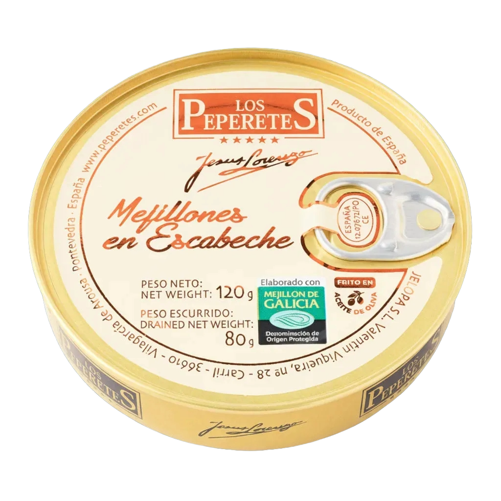 Los Peperetes - Moules en sauce marinée