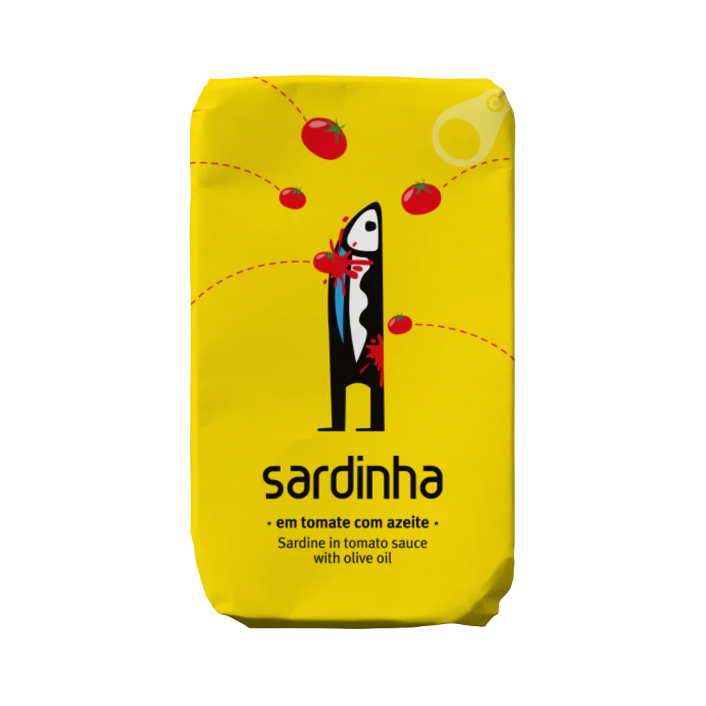 Sardinha - Sardines à l'huile d'olive et à la sauce tomate