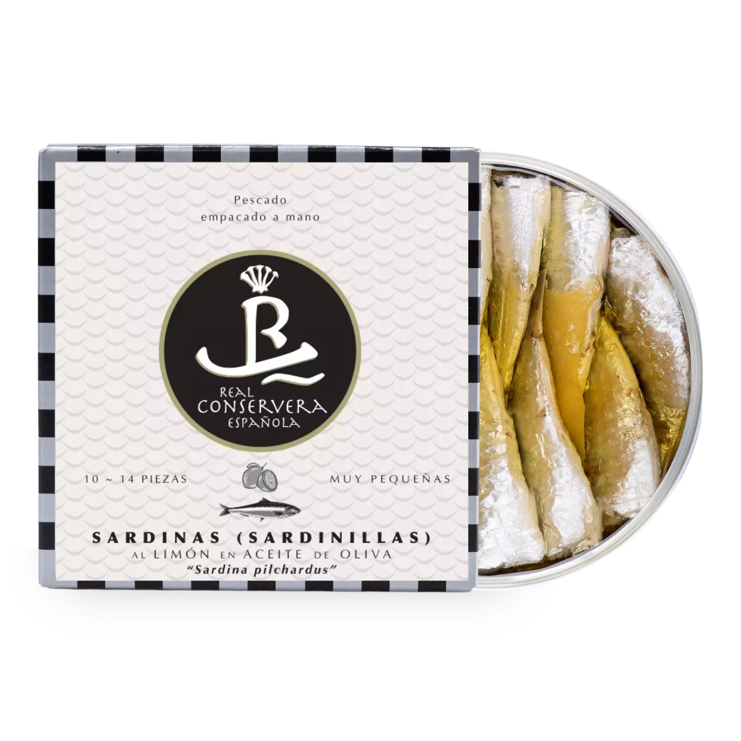 Real Conservera - Sardines à l'huile d'olive et au citron