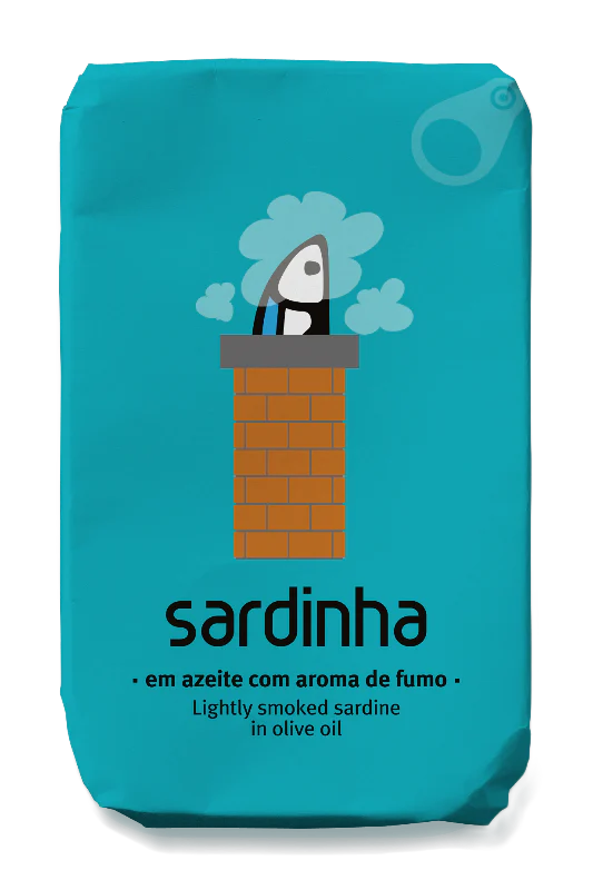 Sardinha -  Sardines à l'huile d'olive fumé