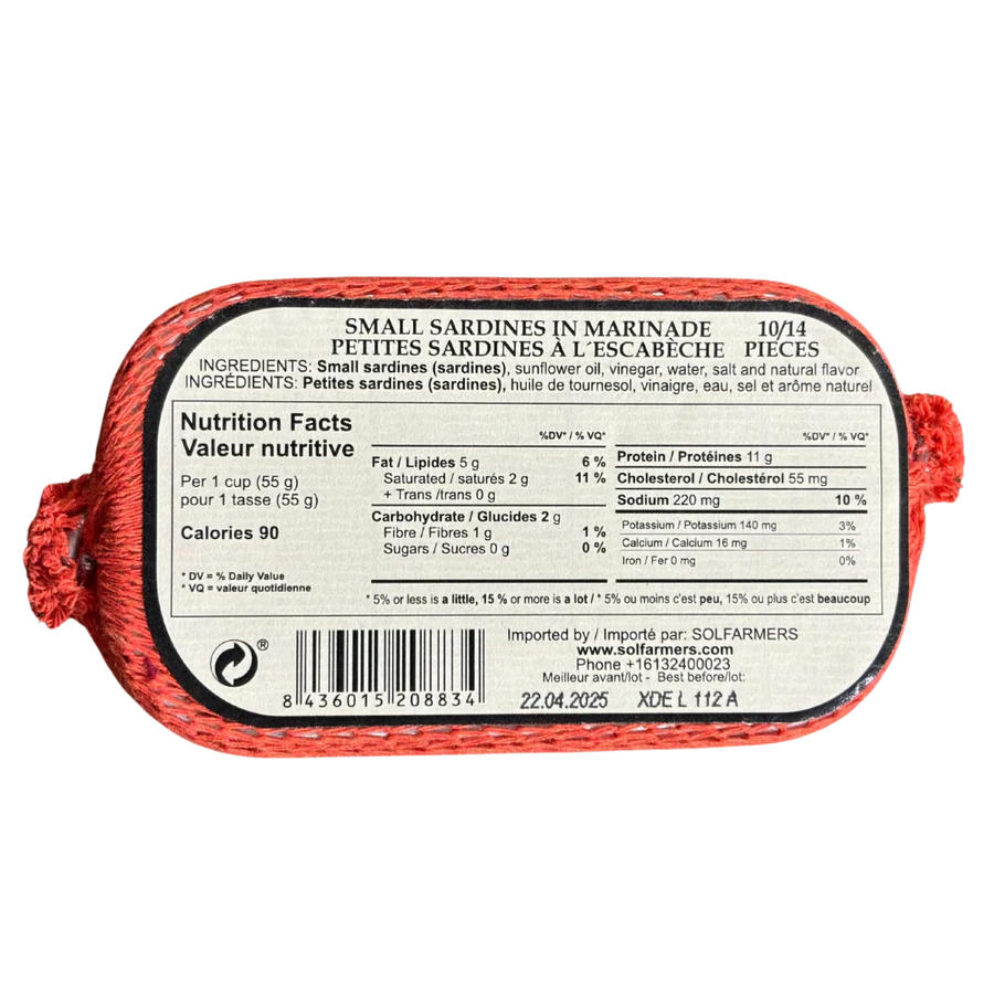 Conservas Cambados Gourmet - Small Sardines in Escabeche