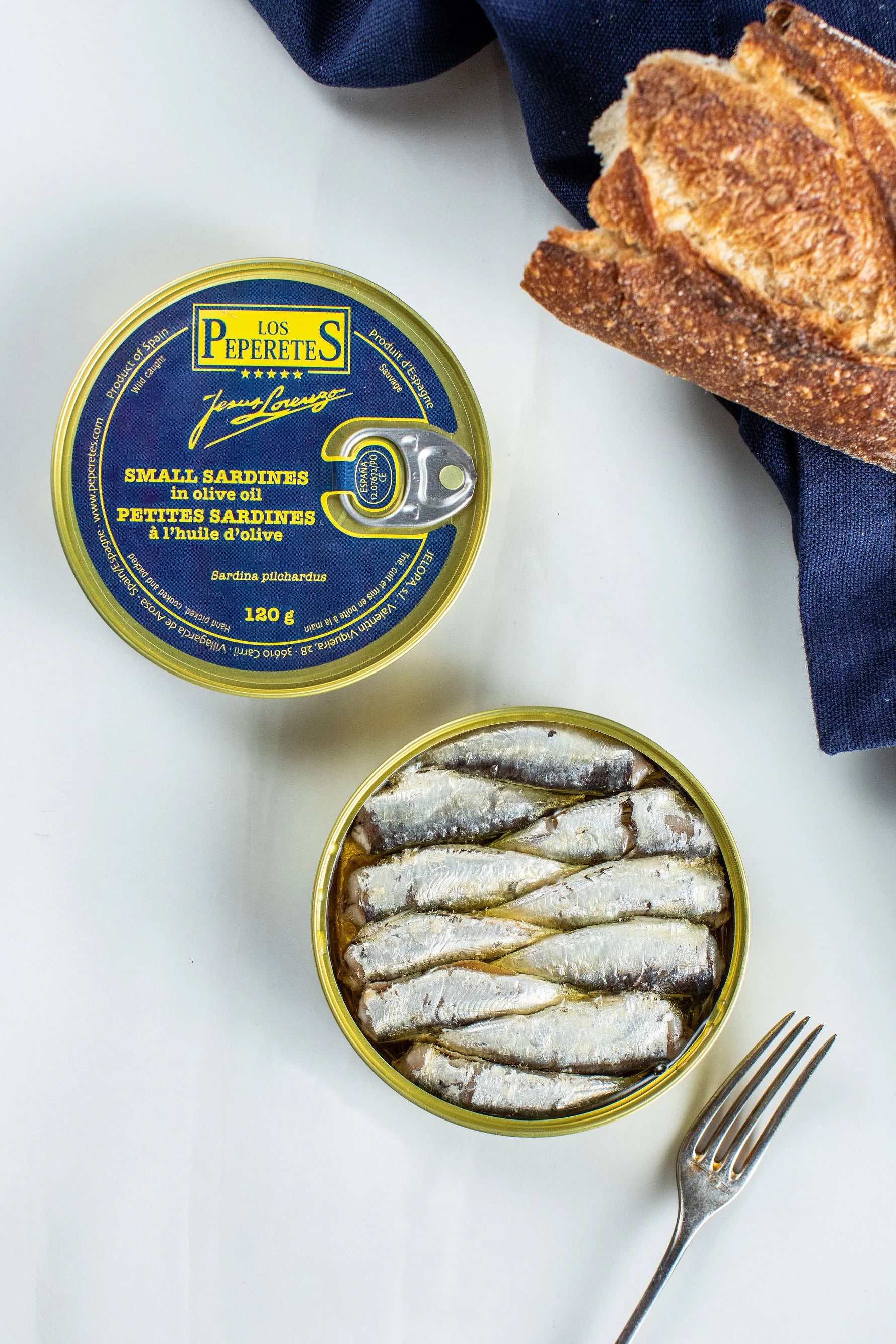 Los Peperetes - Sardines à l'huile d'olive