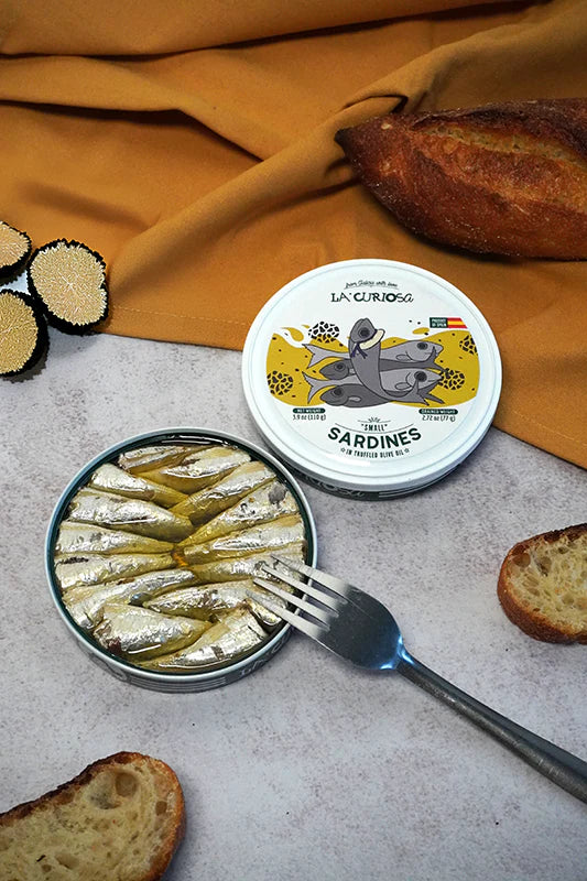 La Curiosa - Sardines à l'huile d'olive infusée à la truffe