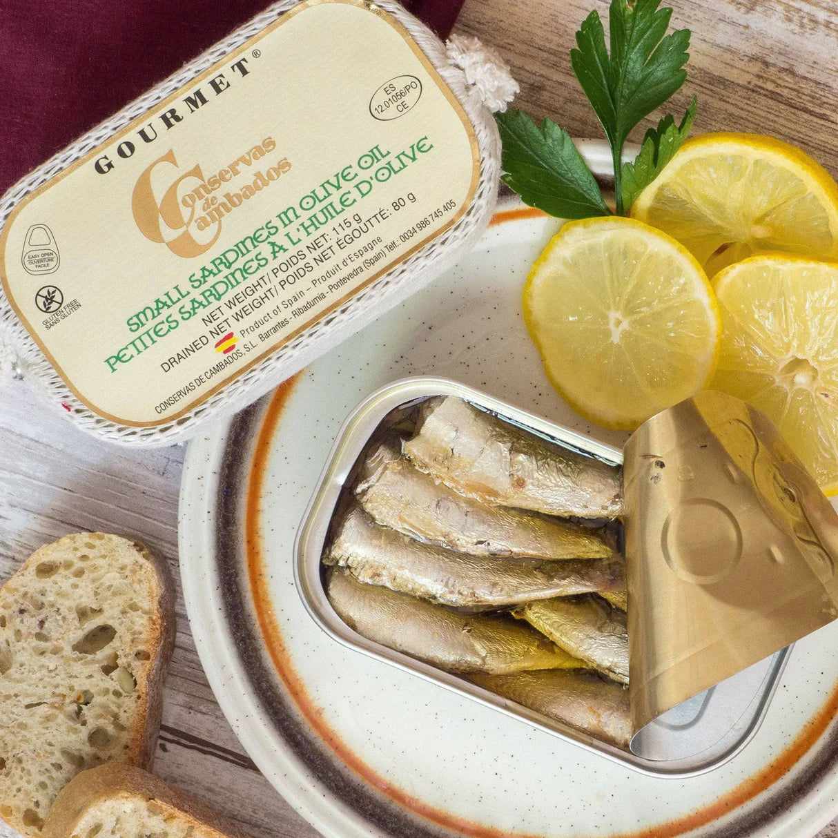 Conservas Cambados Gourmet - Small fine Sardines in olive oil