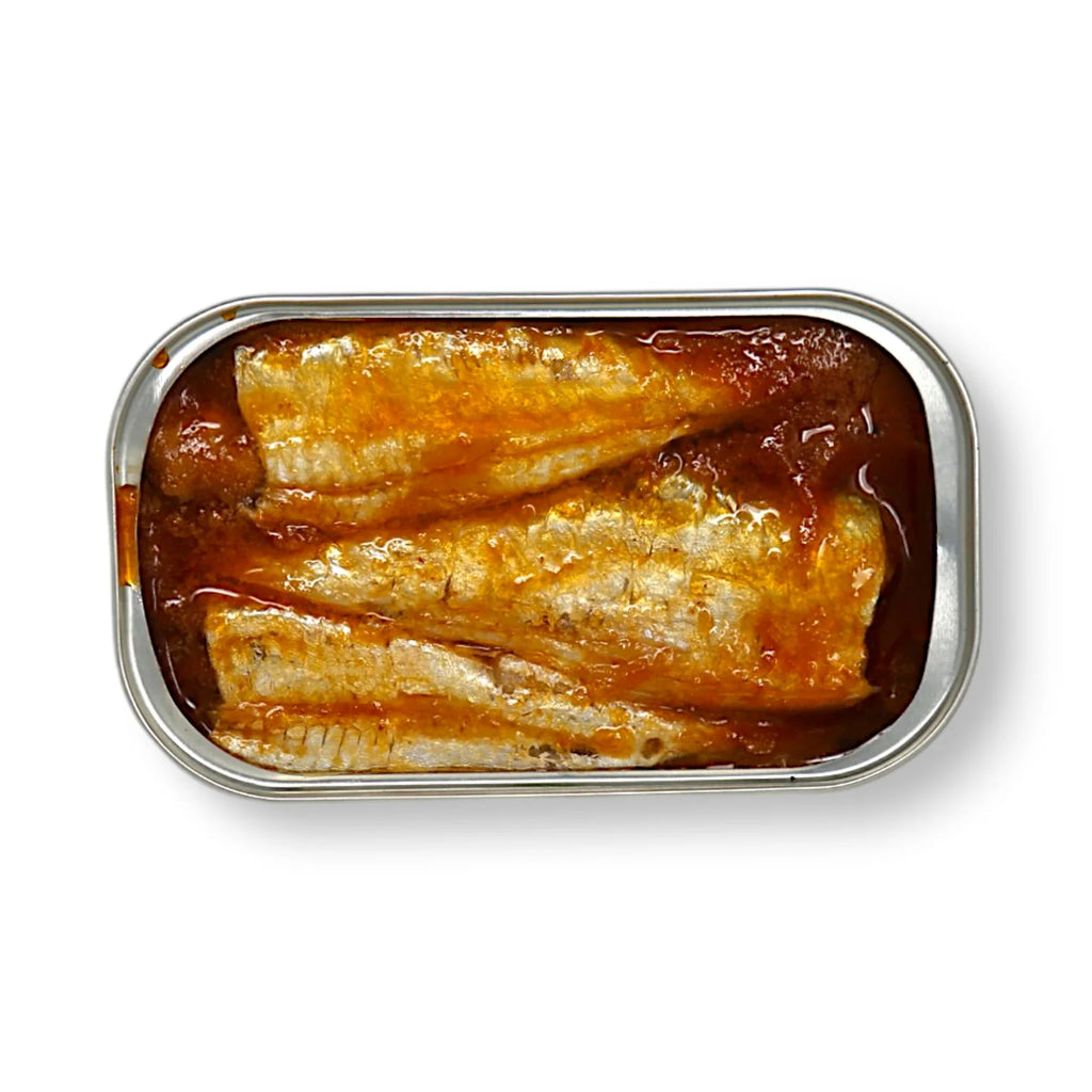 Sardinha - Sardines à l'huile d'olive et à la sauce tomate