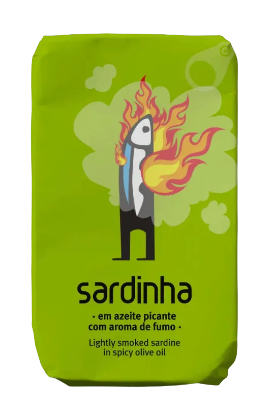 Sardinha - Sardines légèrement fumées à l'huile d'olive épicée