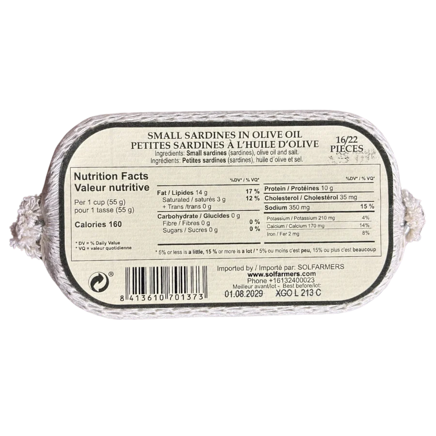 Conservas Cambados Gourmet - Small fine Sardines in olive oil